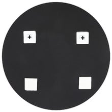 Tate 600mm Round Frameless Wall Mirror